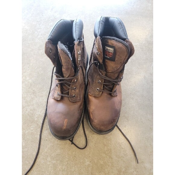 TIMBERLAND PRO 33034 6'' PIT BOSS  STEEL TOE size 12M - Picture 1 of 5